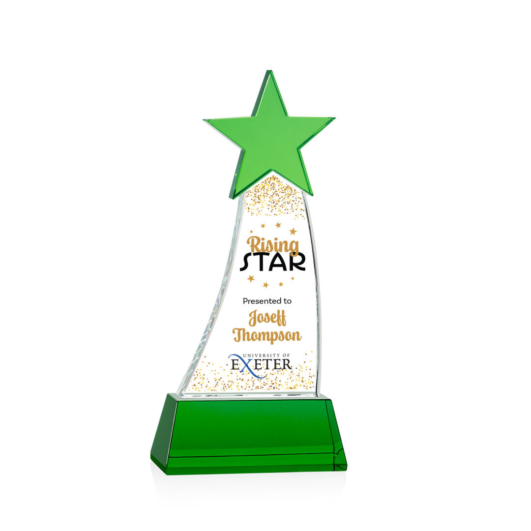Manolita VividPrint™ Award - Green/Green