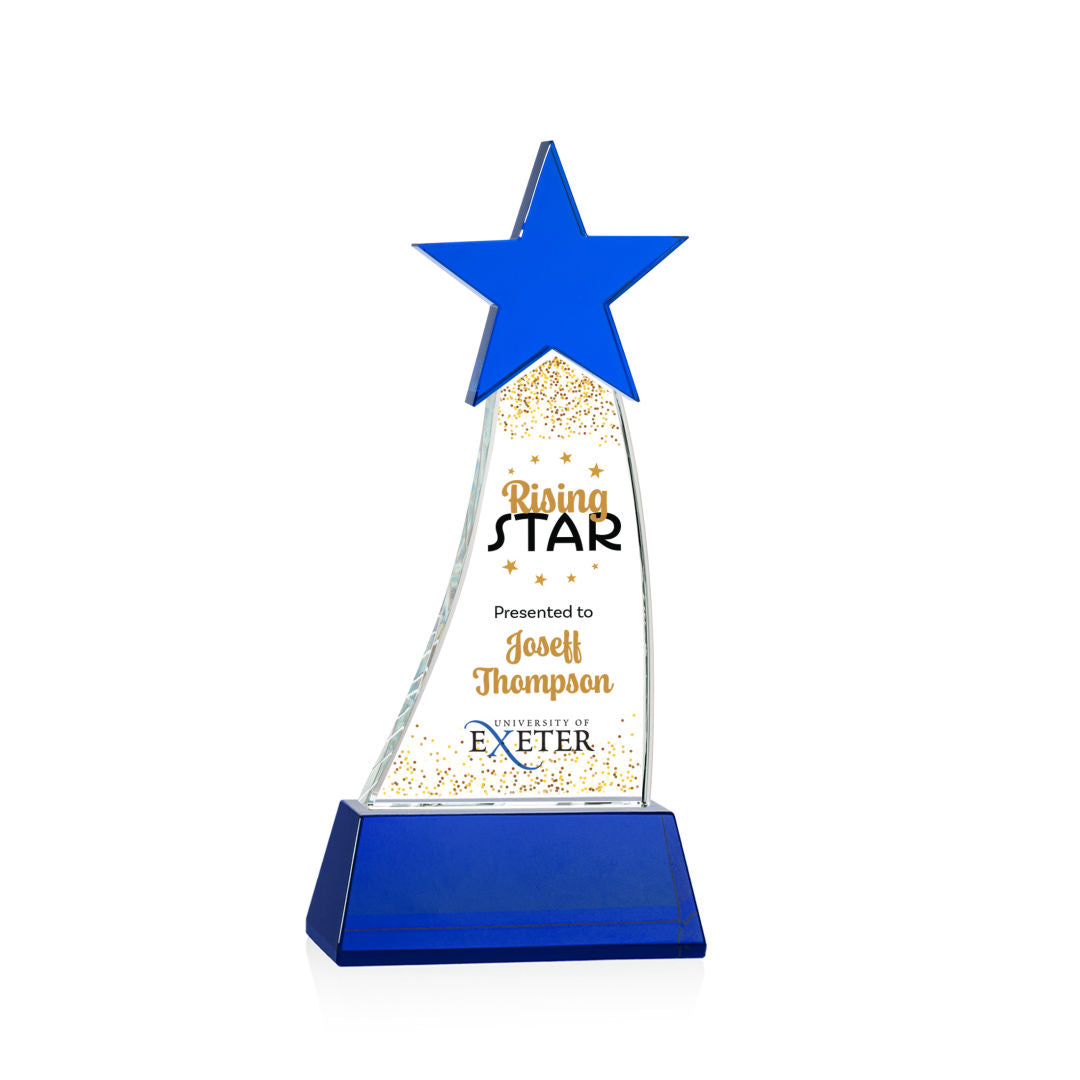 Manolita VividPrint™ Award -  Blue/Blue
