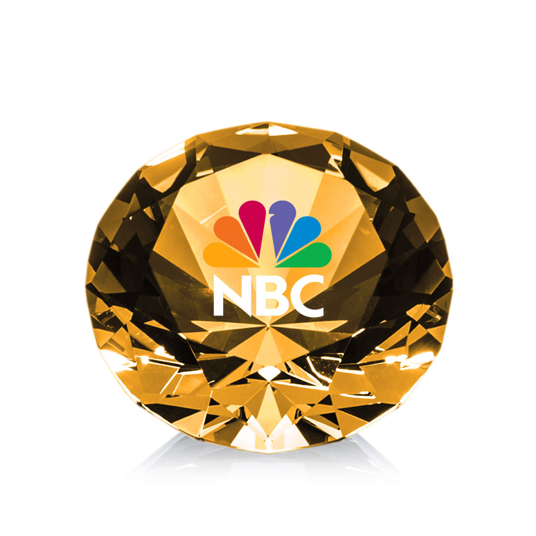 Gemstone VividPrint™ Award - Amber — OPV6501-A