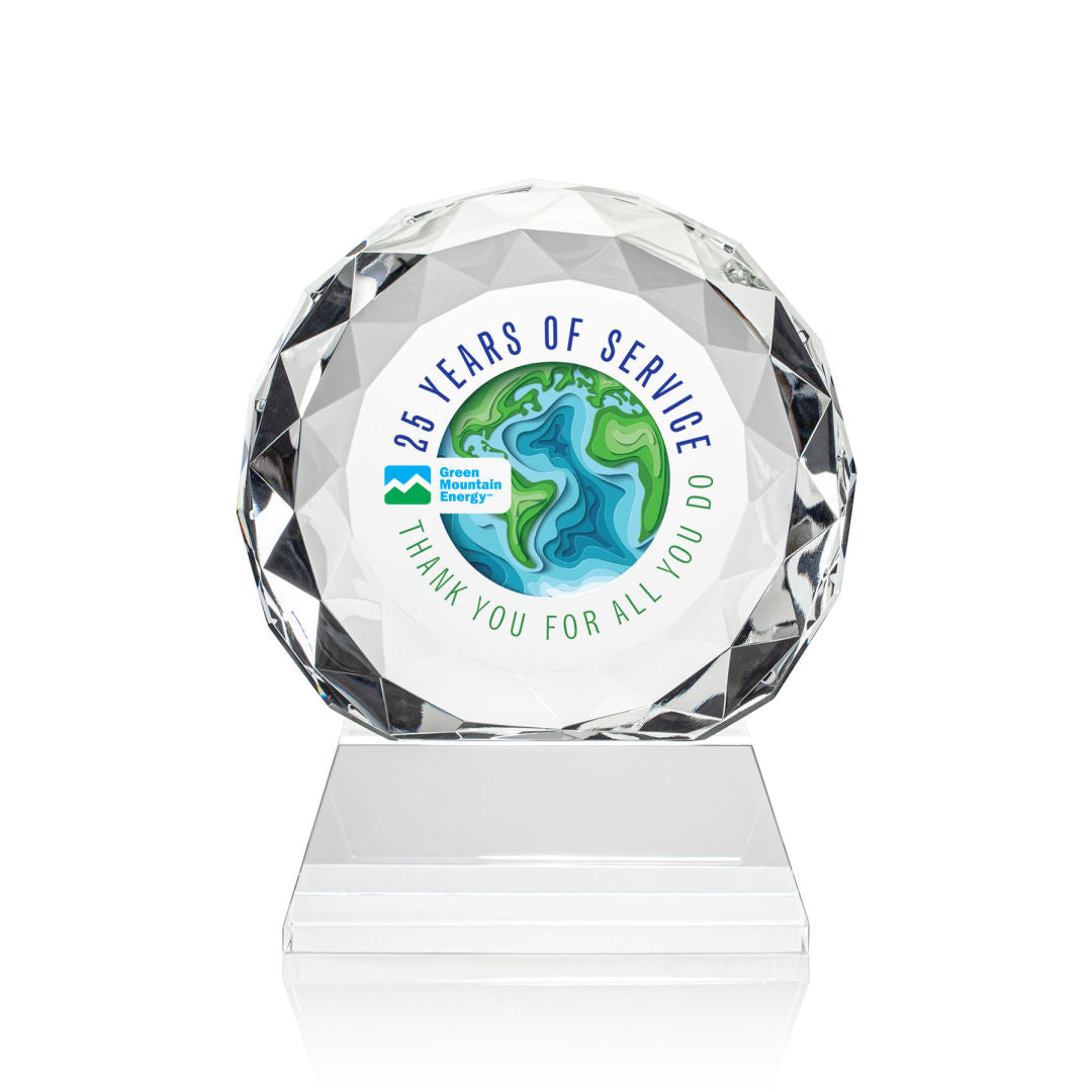 Seville VividPrint™ Award on Entwhistle Base - Clear — OPV73053-C