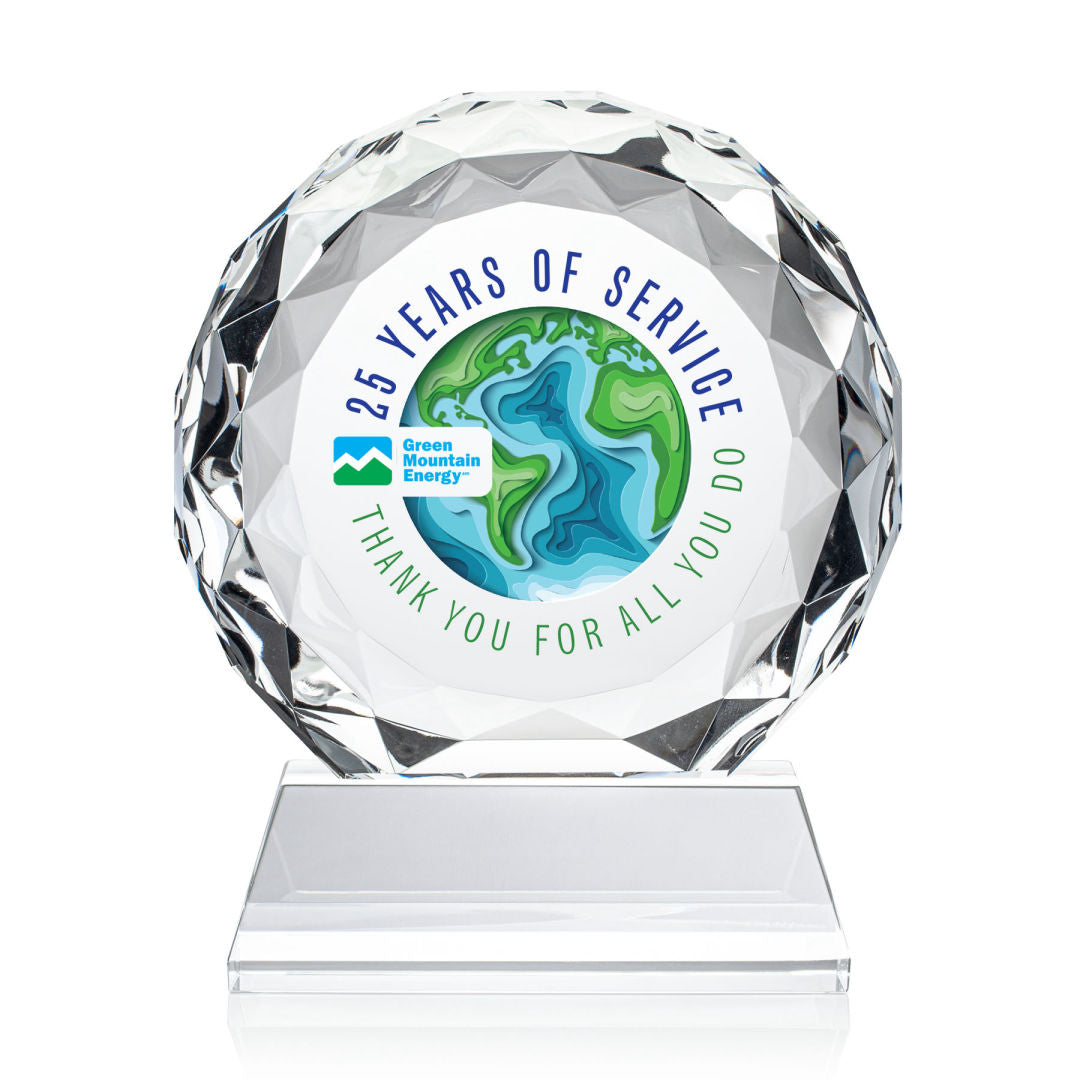 Seville VividPrint™ Award on Entwhistle Base - Clear — OPV73054-C