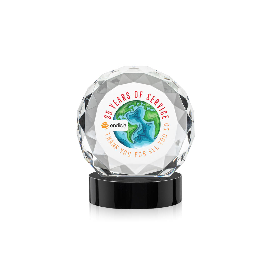 Seville VividPrint™ Award on Alberton Base - Black