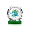 Seville VividPrint™ Award on Alberton Base - Green