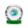 Seville VividPrint™ Award on Alberton Base - Green