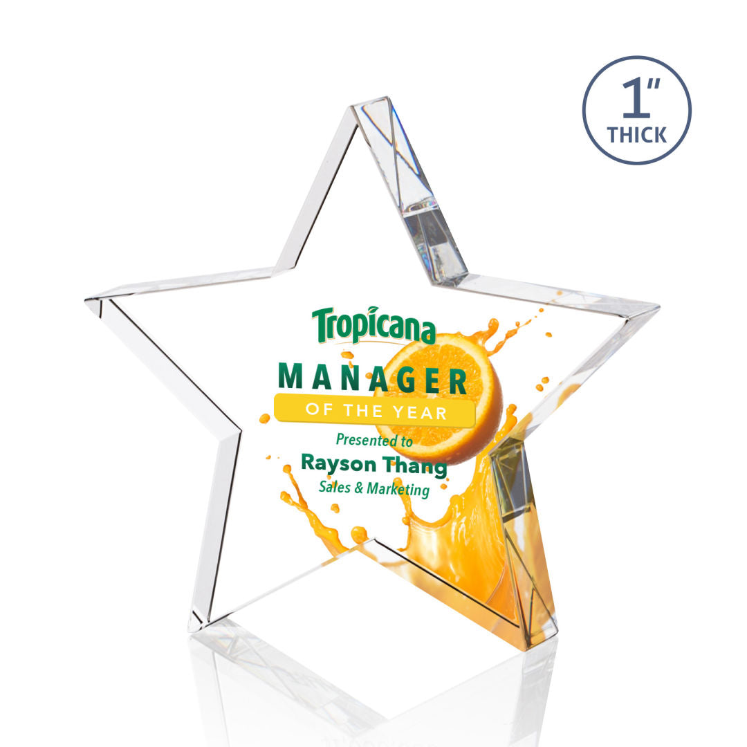 Standing Star VividPrint™ Award — OPV77_