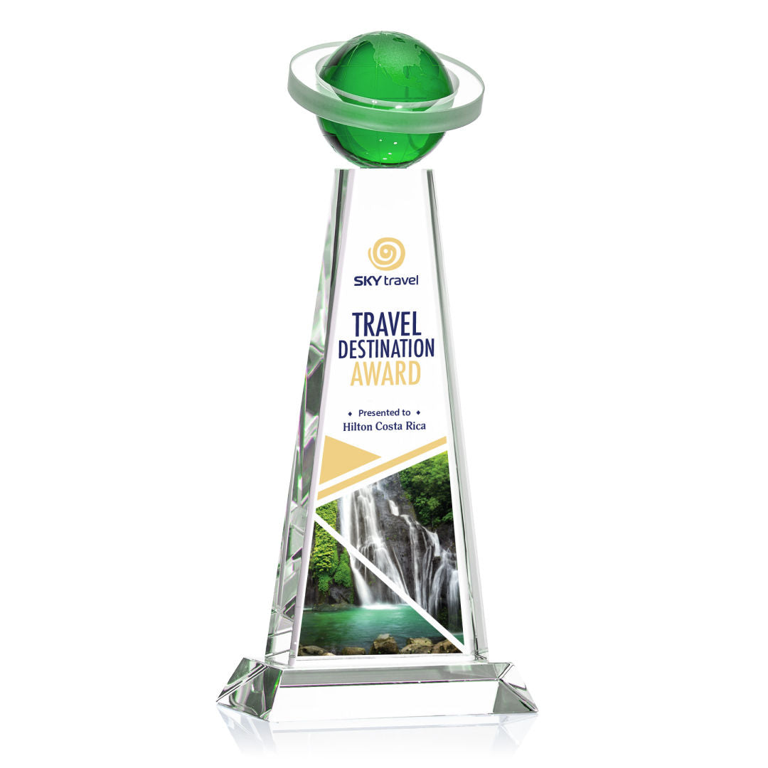Virago Globe VividPrint™ Award — OPV841-G