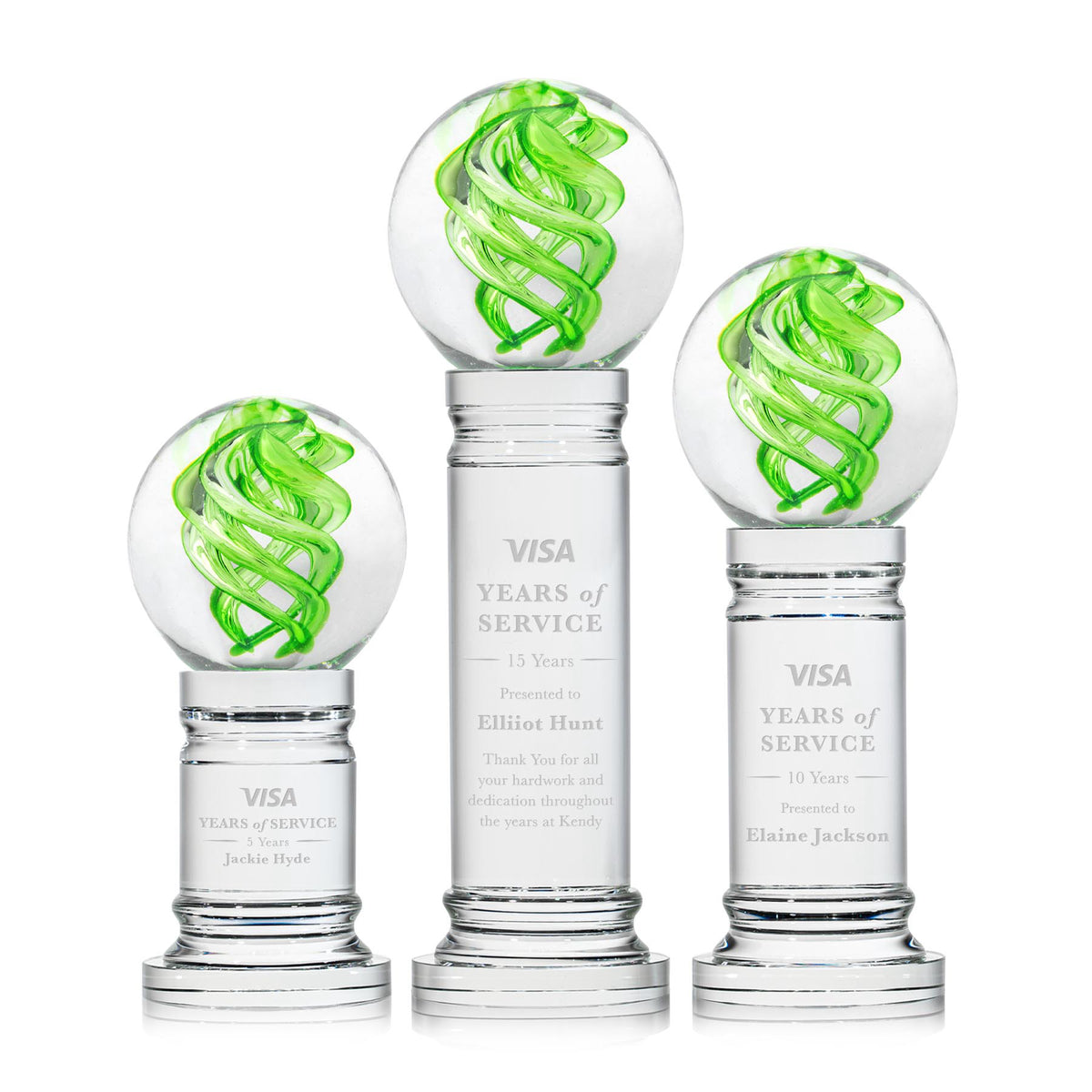 Vortex Award on Colverstone Base - Clear