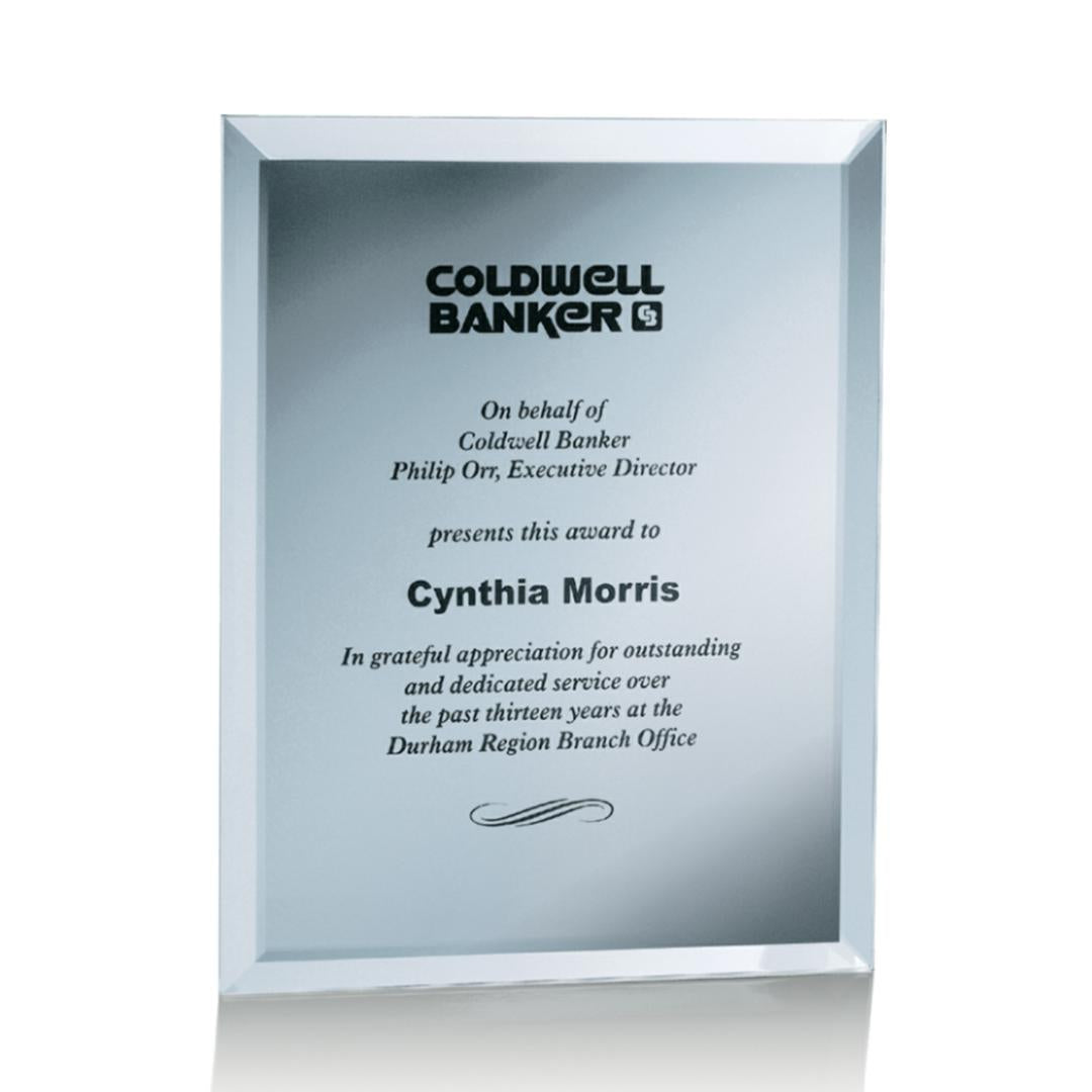 Mirror Plaque - Silver