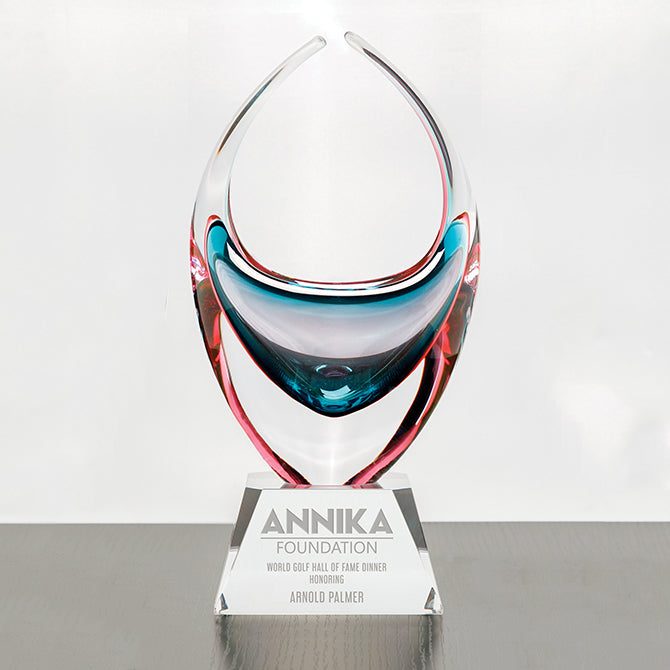 Beauvoir Award - Turquoise/Rose