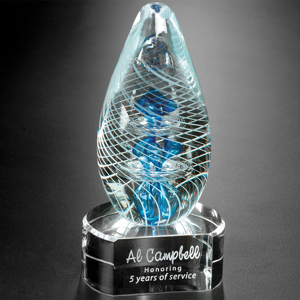 Synergy on Clear Base 6-3/4" - Crystal D