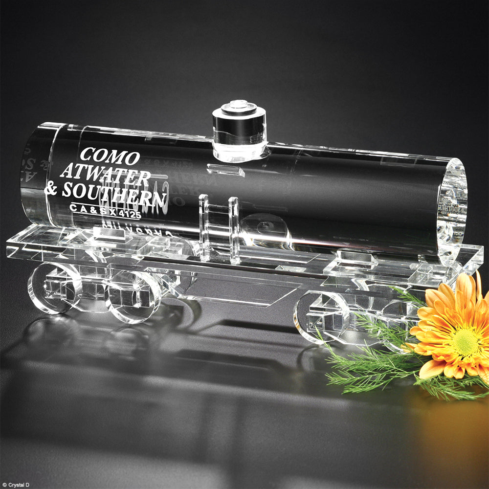 Tank Car Train 10-1/2" W - Crystal D