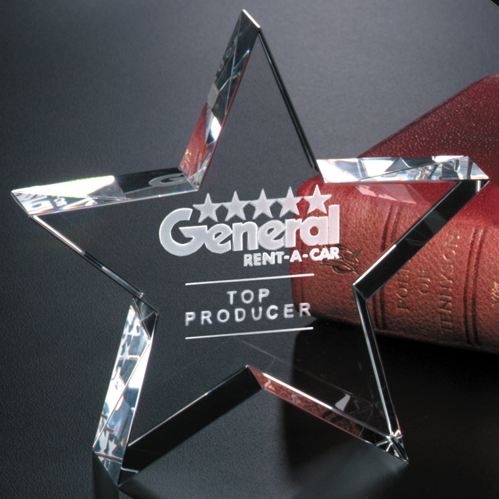 Tapered Star 6" - Crystal D