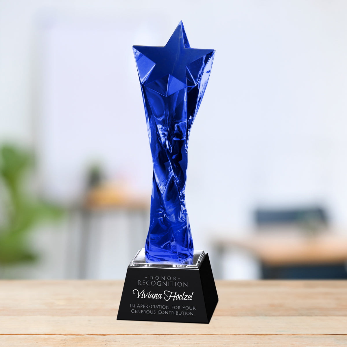 Twisted Star Indigo Award 11" - Crystal D