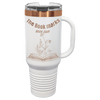 Polar Camel 40 oz. Travel Mug with Snap Lid & Straw
