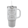 Polar Camel 32 oz. Travel Mug with Snap Lid and Straw