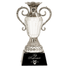 Crystal Cup with Silver Handles