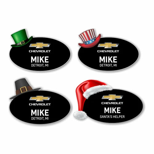 St. Patrick's Day Name Badges