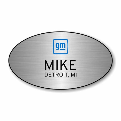 General Motors Specialty Name Badges