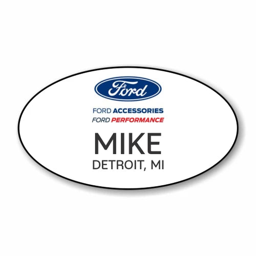 Ford Name Badges