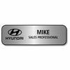 Hyundai Name Badges