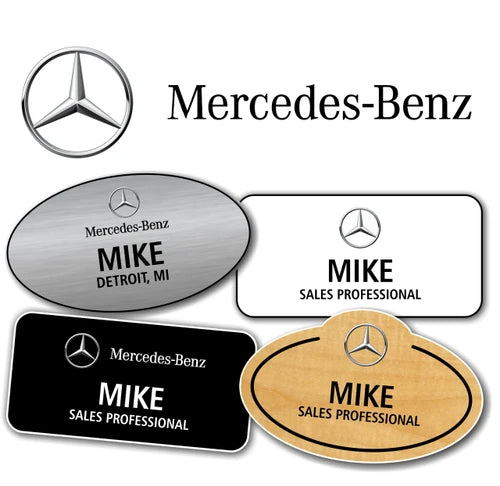 Mercedes-Benz Name Badges