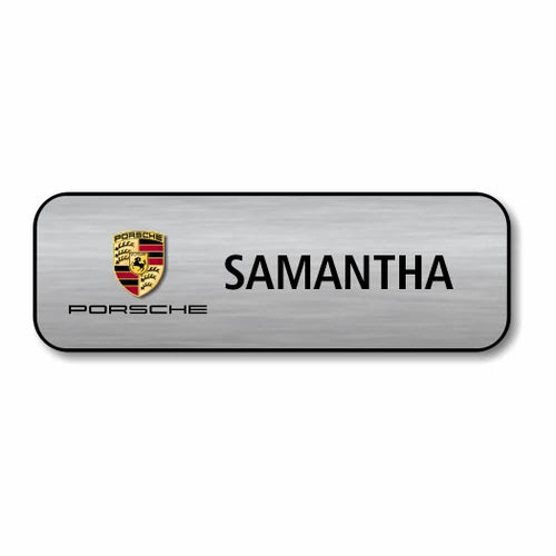Porsche Name Badges