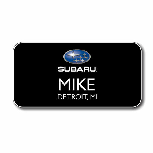 Subaru Name Badges