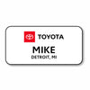 Toyota Name Badges
