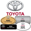 Toyota Name Badges