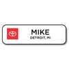 Toyota Name Badges