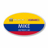 Flags of the World Name Badges