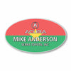 Flags of the World Name Badges