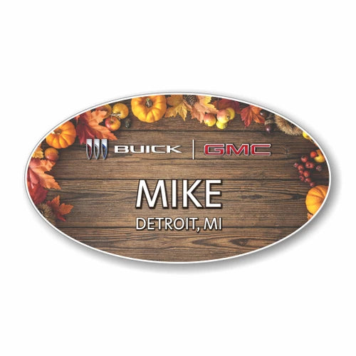 Thanksgiving Design 3 Name Badge