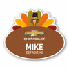Fall and Thanksgiving Name Badges