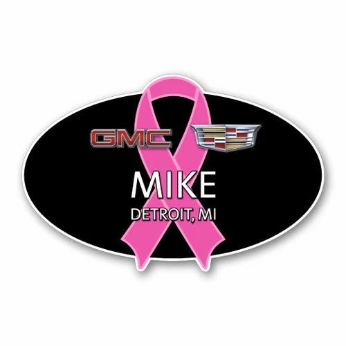 Breast Cancer Awareness Name Badges