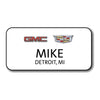 GMC Cadillac  Name Badges