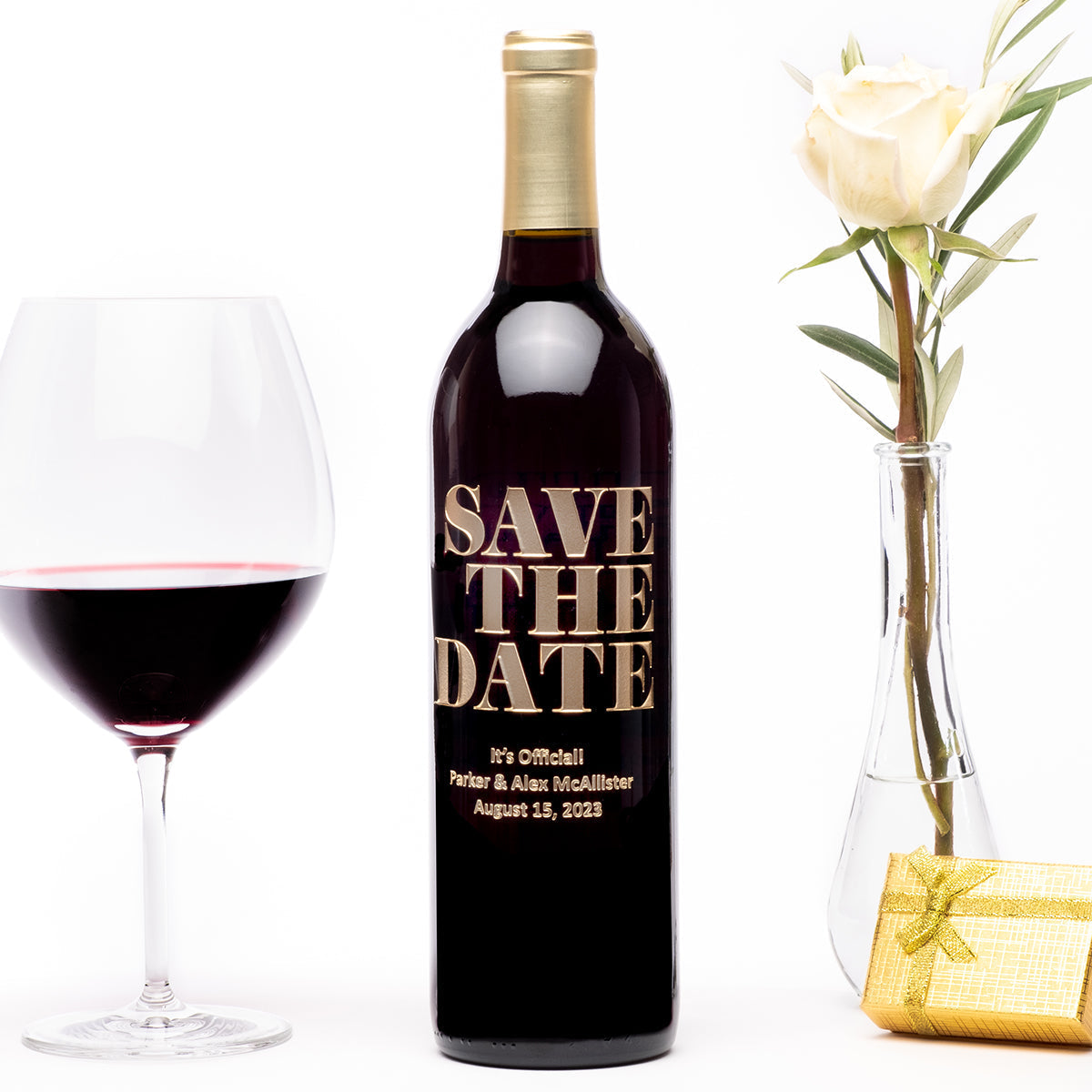 Bold Save the Date — personalized design