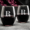 Heart Frame — Engraved Wine Bottle