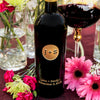 Monogram Circle — Engraved Wine Bottle