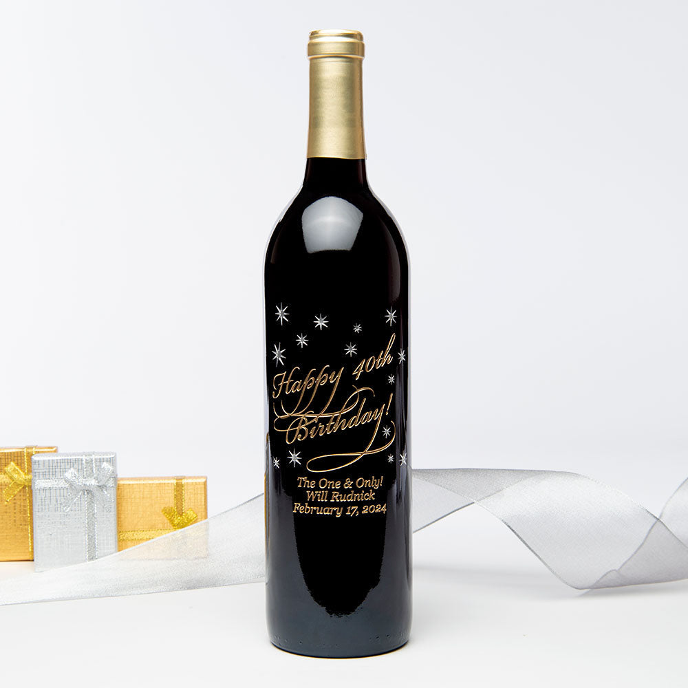 Classic Birthday — engraved personalized design