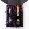 Triple Happy Birthday! — Engraved Wine Bottle
