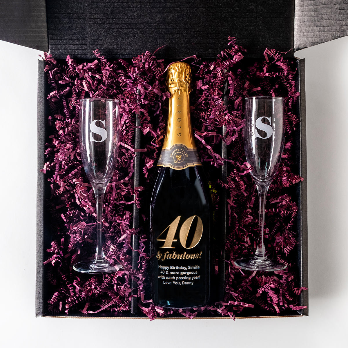 Engraved gift — additional design or presentation example; final configuration confirmed in quote