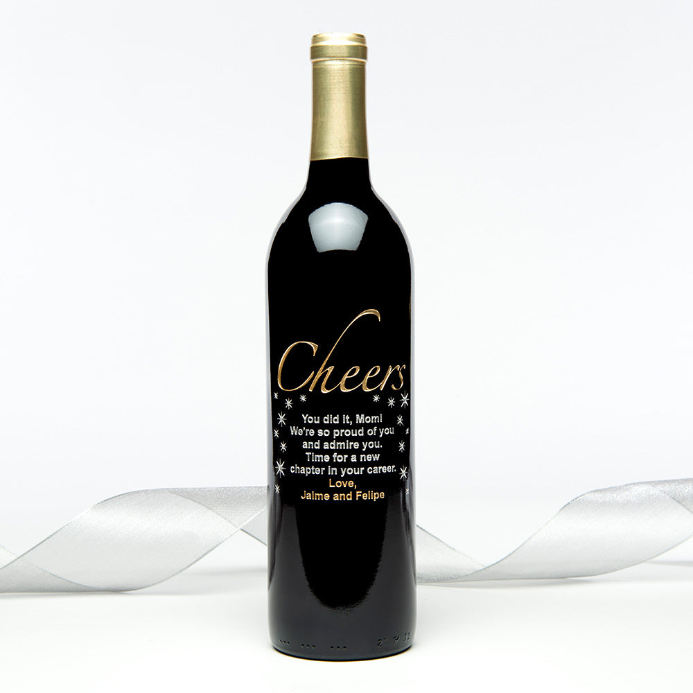 Cheers! — engraved personalized design