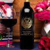 Capricorn Birthday — Engraved Wine Bottle