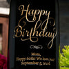 Another Joyful Birthday Big Bottle — Engraved Wine Bottle