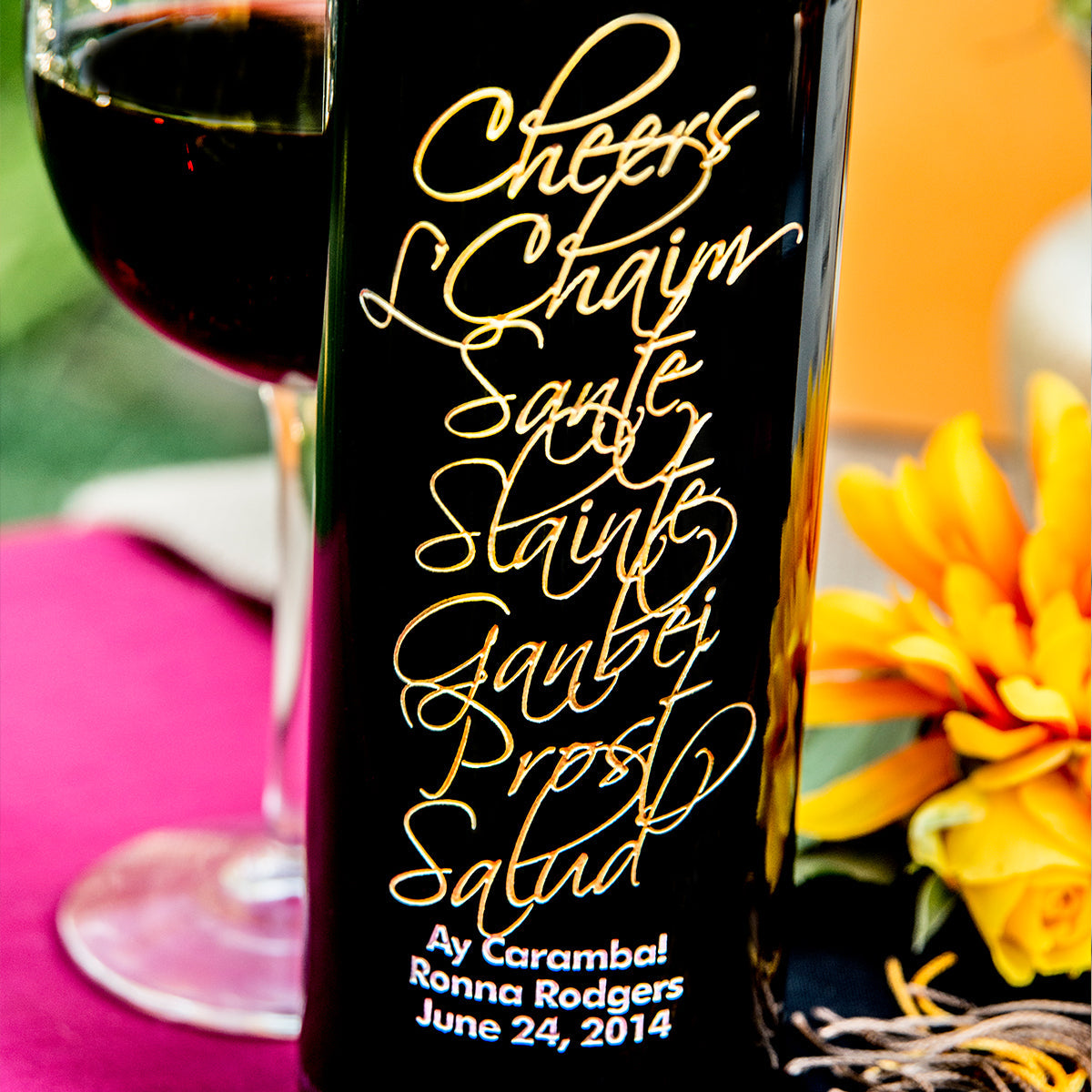 Cheers International — engraved personalized design