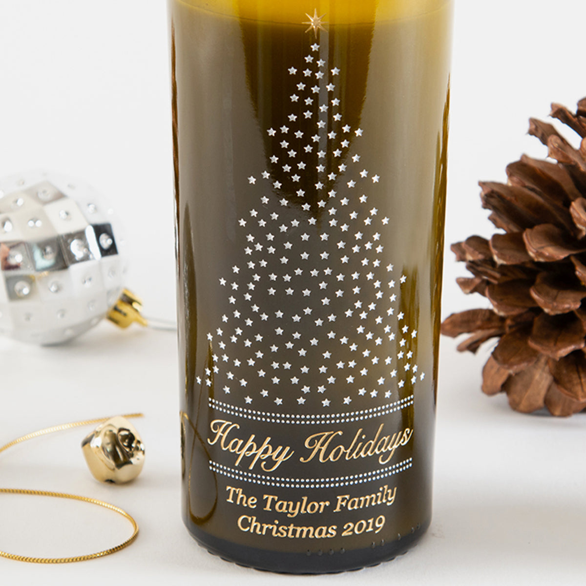 Engraved gift — additional design or presentation example; final configuration confirmed in quote