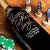 Beloved Happy Father's Day — Engraved Wine Bottle
