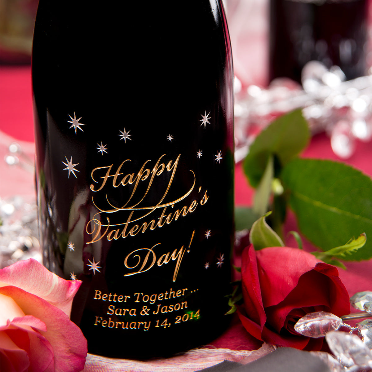 Happy Valentine's Day — engraved personalized design