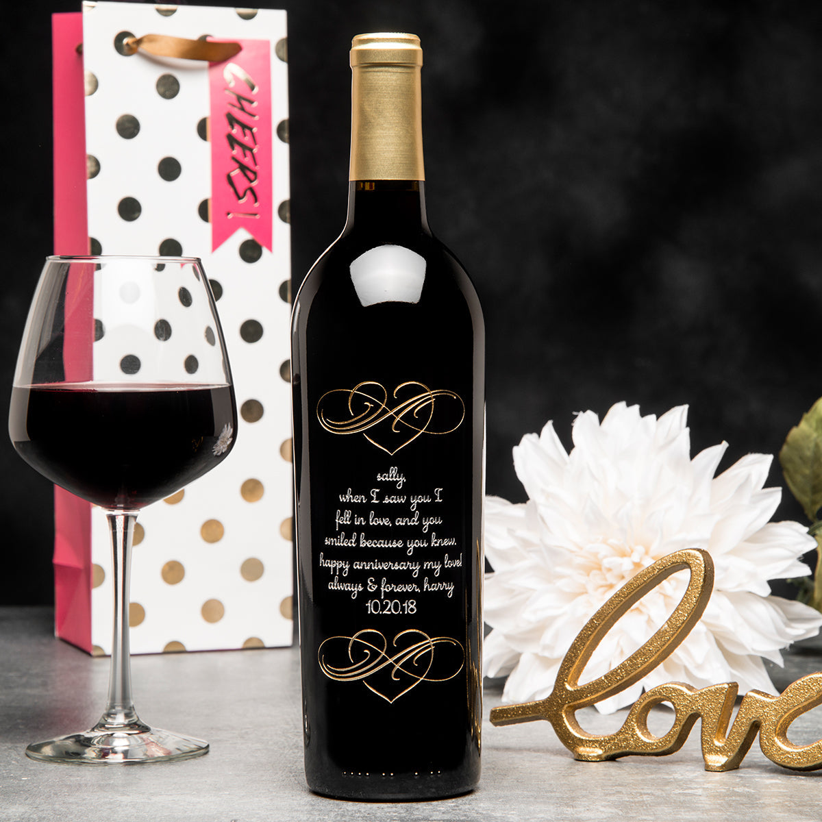 Inspired Infinity — engraved personalized design